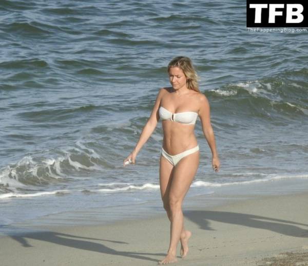Kristin Cavallari Looks Incredible as She Takes a Dip in the Ocean in a White Bikini - county Ocean on chickinfo.com