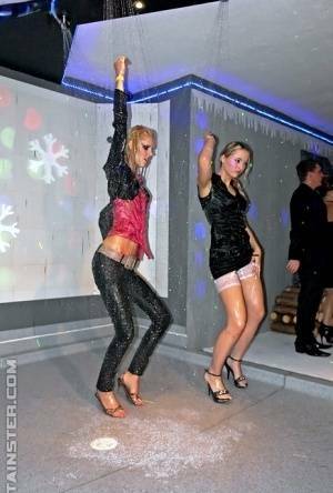 Naughty babes getting wet and going wild at the drunk sex party on chickinfo.com