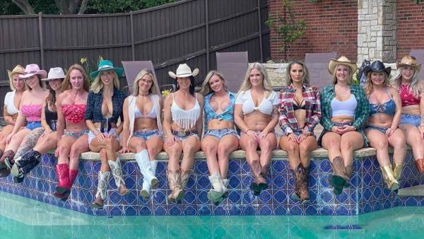 Dallas Hotwife Cowgirl Orgy BTS on chickinfo.com