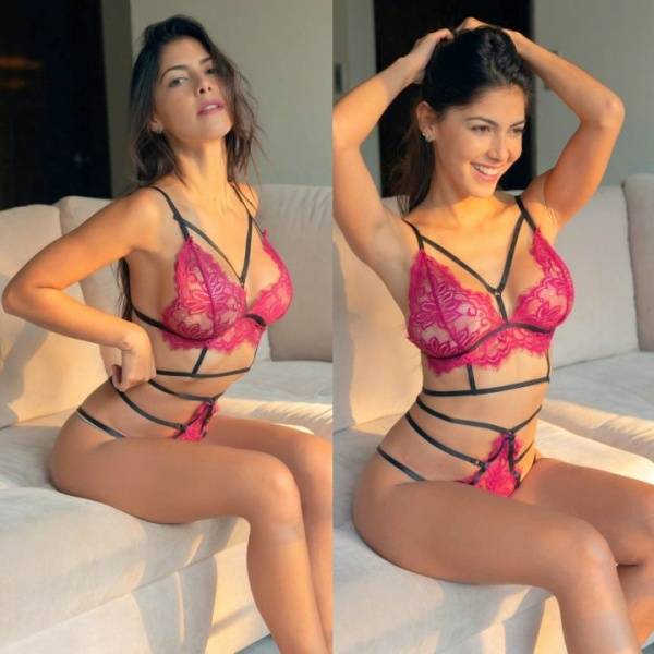 Ari Dugarte See Thru Straps Lingerie Patreon Set Leaked - Venezuela on chickinfo.com