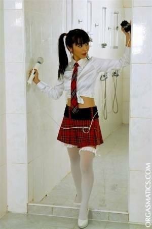 Japanese school girl and her white ESL teacher engage in lesbian sex - Japan on chickinfo.com