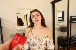 White girl engages in hardcore POV sex with her black stepbrother on chickinfo.com