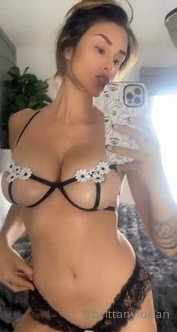 Brittany Furlan Lingerie Selfie Mirror Onlyfans Video Leaked - Usa on chickinfo.com