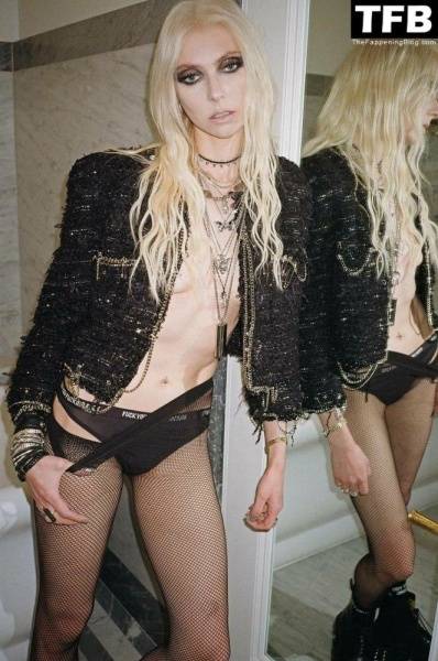 Taylor Momsen Nude & Sexy 13 R13 Lingerie Campaign on chickinfo.com