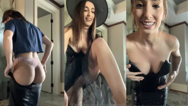 Christina Khalil Sexy Halloween Costume Video Leaked on chickinfo.com