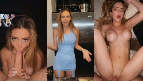 Olivia Mae Nude Sextape Facial Video Leaked on chickinfo.com