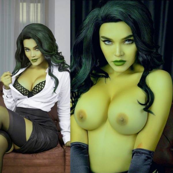 Kalinka Fox She-Hulk Cosplay Patreon Set Leaked - Russia - Usa on chickinfo.com