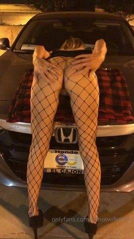Calihotwife - Whore Sucking Dick in Parking Lot on chickinfo.com