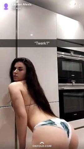 Lauren alexis showing how nice her ass is snapchat leak youtuber xxx premium porn videos on chickinfo.com