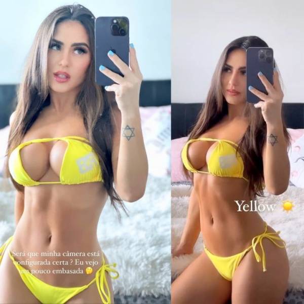 Giovanna Eburneo Hot Bikini Selfie Dance Video Leaked - Brazil on chickinfo.com
