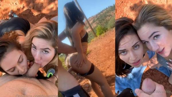 Livvalittle Outdoor Sextape Video Leaked on chickinfo.com