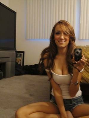 Petite babe Victoria Rae Black makes a few self shots showing off naked body on chickinfo.com