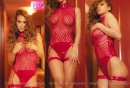 Yanet Garcia See Through Red Lingerie Tease Video Leaked on chickinfo.com