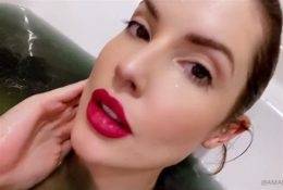 Amanda Cerny Nude Bathing OnlyFans Leaked Video on chickinfo.com