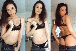 CallMeSkittle OnlyFans Sexy Black Lingerie Video on chickinfo.com