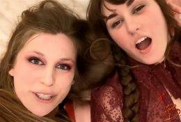 Xev Bellringer OnlyFans Lesbian Love Video on chickinfo.com