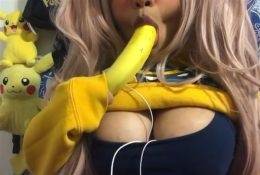 ASMR Pika Patreon Banana Lollipop Video on chickinfo.com