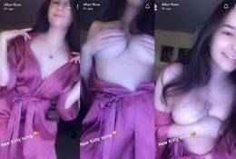 AftynRose ASMR Snapchat Sexy Video Leaked on chickinfo.com