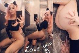 Belle Delphine NSFW Teasing Her Ass Snapchat Leaked Video on chickinfo.com