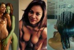 Zoe Saldana Sex Video Leaked! on chickinfo.com