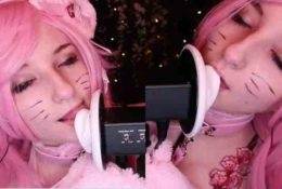 AftynRose ASMR Kitty Ear Licking Video! on chickinfo.com