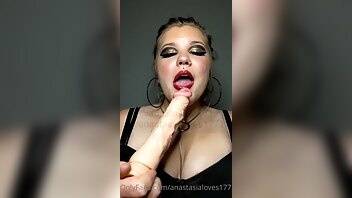 Anastasialoves1771 hope you enjoy watching me gag on my dildo for you like it s your cock i can t... on chickinfo.com