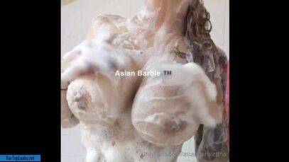 Hot Asianbarbietina naked wet big boobs on chickinfo.com