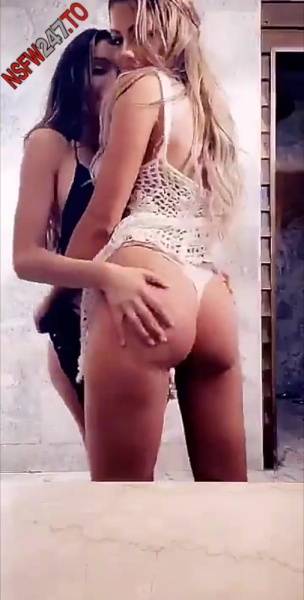 Juli Annee tease with sexy friend snapchat premium xxx porn videos on chickinfo.com