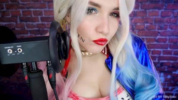 Kitty Klaw ASMR - Harley Quinn Licking & Mouth sounds on chickinfo.com