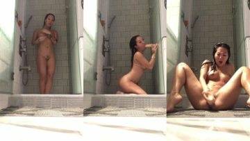 Asa Akira Nude Dildo Fucking in Shower Porn Video Leaked on chickinfo.com