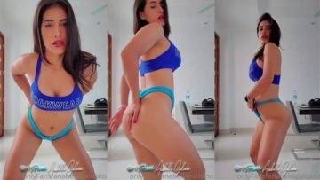 Anabella Galeano Nude Gym Wear Teasing Video Leaked on chickinfo.com