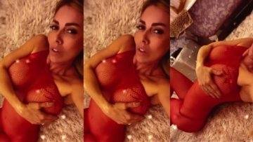 Emanuela Botto Nude Red Lingerie Teasing Video Leaked on chickinfo.com