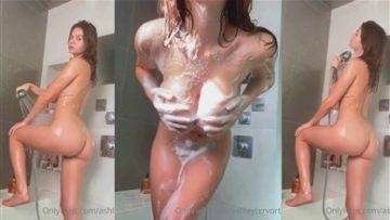 Ashley Tervort Leaked Nude Shower Nipple Show Porn Video on chickinfo.com