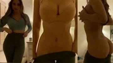 Christina Khalil Nude Changing Clothes Video Leaked on chickinfo.com