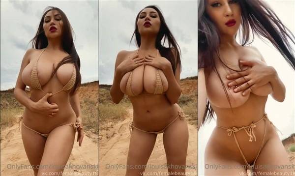 Louisa Khovanski Nude Outdoor Teasing Video on chickinfo.com