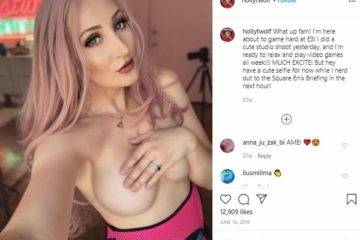 Holly Wolf Nude Video Onlyfans Video Twitch Streamer on chickinfo.com