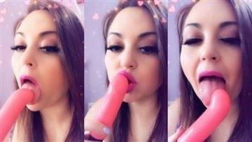 Alexa Vin Nude Dildo Sucking Porn Video Leaked on chickinfo.com