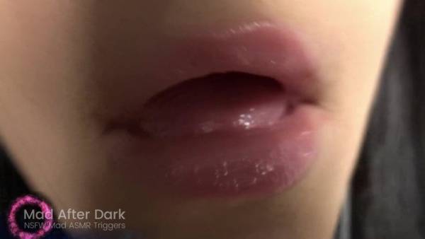 Mad After Dark ASMR - Lens Ear Licking Kissing And Moaning Close Up on chickinfo.com