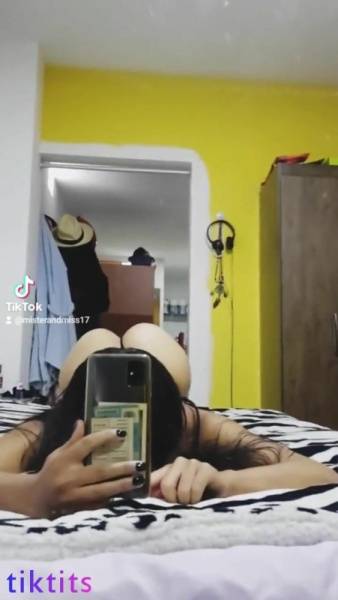 TikTok Bunny challenge worked and brunette gets fucked hard doggy style on chickinfo.com