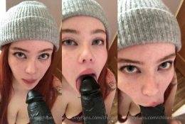 Okichloeo Deepthroat Dildo Blowjob Video Leaked on chickinfo.com