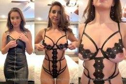 Christina Khalil Sexy Lingerie Boob Play Video Leaked on chickinfo.com