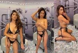Arianny Celeste Nude Black Lingerie Tease Video Leaked on chickinfo.com