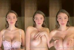 Olivia Casta Topless Big Tits Tease Video Leaked on chickinfo.com