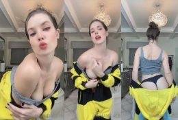 Amanda Cerny Nipple Slip Strip Tease Video Leaked on chickinfo.com