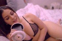 Puffin ASMR See Through Black Lingerie Video Leaked on chickinfo.com