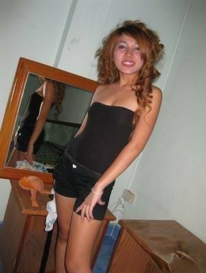 Cute Thai girl with a shaved pussy takes a shower before sex with a Farang - Thailand on chickinfo.com