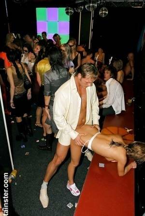 Late night drinking to the wee hours at nightclub leads to a full blown orgy on chickinfo.com