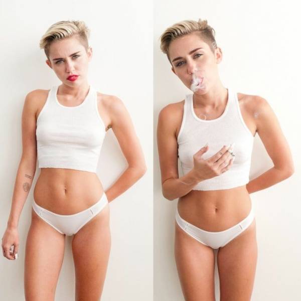 Miley Cyrus See-Through Panties BTS Photoshoot Leaked - Usa - state Montana on chickinfo.com