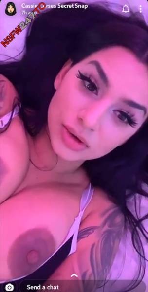 Cassie Curses big boobs & pussy tease snapchat premium xxx porn videos on chickinfo.com