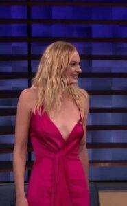 Tiktok Porn Sophie Turner bouncy pokies on Conan on chickinfo.com